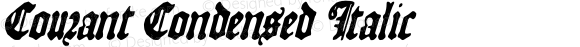 Courant Condensed Italic