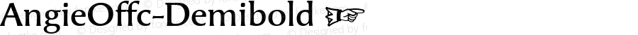 AngieOffc-Demibold ☞ Version 7.504; 2010; Build 1003;com.myfonts.easy.fontfont.ff-angie.offc-demi-bold.wfkit2.version.3Y8R