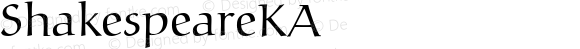 ShakespeareKA ☞ Version 1.00 2003 initial release;com.myfonts.easy.linotype.shakespeare-ka.shakespeare-ka.wfkit2.version.ZHw
