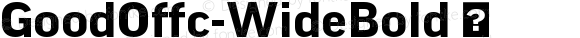 GoodOffc-WideBold ☞ Version 7.504; 2010; Build 1021; ttfautohint (v1.5);com.myfonts.easy.fontfont.good-office.offc-wide-bold.wfkit2.version.4bsv