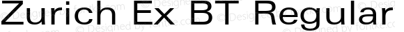 Zurich Ex BT Regular mfgpctt-v1.52 Wednesday, January 13, 1993 4:22:47 pm (EST)