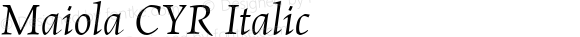 MaiolaCYR-Italic