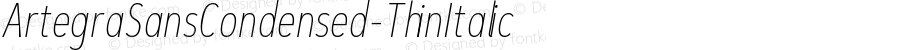 ArtegraSansCondensed-ThinItalic ☞ Version 1.001; ttfautohint (v1.5);com.myfonts.easy.artegra.artegra-sans.cond-thin-italic.wfkit2.version.4PDr