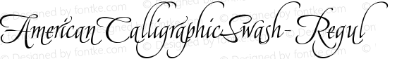 AmericanCalligraphicSwash-Regul ☞ 1.000; ttfautohint (v1.5);com.myfonts.easy.typesetit.american-calligraphic.swash.wfkit2.version.4QKD
