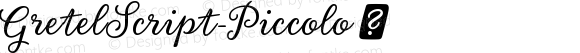 GretelScript-Piccolo ☞