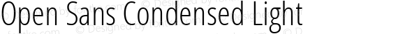 Open Sans Condensed Light