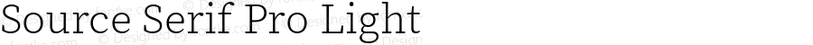 Source Serif Pro Light