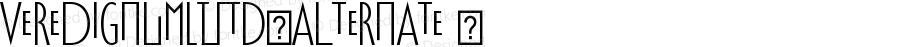 VereDignumLTStd-Alternate ☞