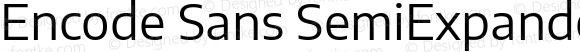 Encode Sans SemiExpanded Regular