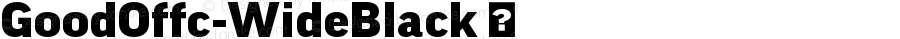 GoodOffc-WideBlack ☞ Version 7.504; 2010; Build 1020; ttfautohint (v1.5);com.myfonts.easy.fontfont.good-office.offc-wide-black.wfkit2.version.3Yta