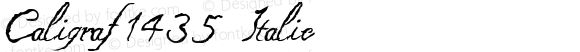 Caligraf 1435 Italic
