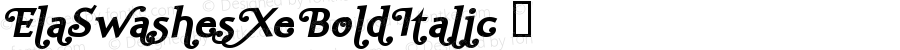 ElaSwashesXeBoldItalic ☞ Macromedia Fontographer 4.1.5 30.03.2005; ttfautohint (v1.5);com.myfonts.easy.wiescherdesign.ela-swashes.extra-bold-italic.wfkit2.version.4TkH