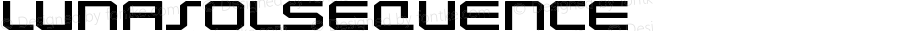 LunasolSequence ☞ Version 3.000 2004; ttfautohint (v1.5);com.myfonts.easy.larabie.lunasol.sequence.wfkit2.version.2nVh