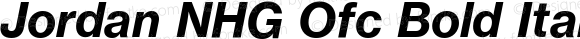 Jordan NHG Ofc Bold Italic