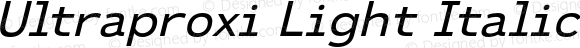 Ultraproxi Light Italic