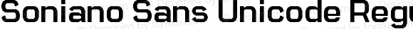 Soniano Sans Unicode Regular Regular