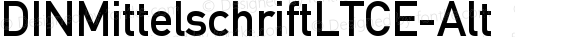 DINMittelschriftLTCE-Alt ☞ Version 001.000 ; ttfautohint (v1.5);com.myfonts.easy.linotype.din-1451.mittelschrift-alternative.wfkit2.version.2KiY