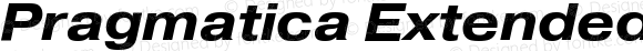 Pragmatica Extended Bold Oblique