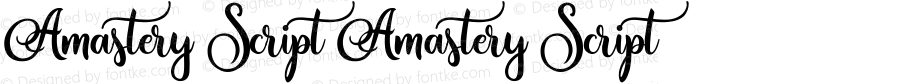 Amastery Script