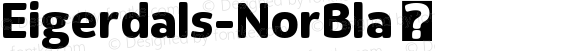 Eigerdals-NorBla ☞ Version 3.001; ttfautohint (v1.5);com.myfonts.easy.insigne.eigerdals.black.wfkit2.version.5y2e