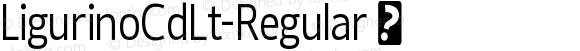 LigurinoCdLt-Regular ☞