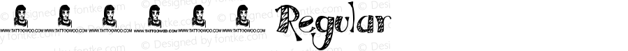 粉笔体-英文 Regular Version 1.00 November 4, 2013, initial release