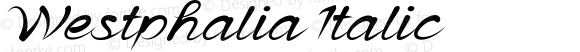 Westphalia Italic