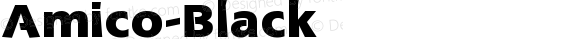 Amico-Black ☞ Version 1.000 2008 initial release; ttfautohint (v1.5);com.myfonts.easy.bergsland.amico.black.wfkit2.version.32nJ
