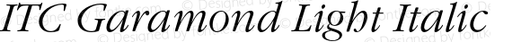 Garamond-LightItalic