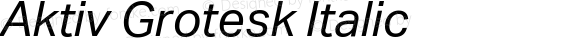 AktivGrotesk-Italic