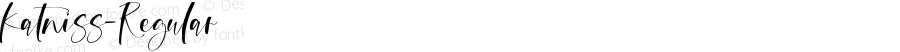 Katniss-Regular ☞ Version 1.000; ttfautohint (v1.5);com.myfonts.easy.epiclinez.katniss.regular.wfkit2.version.5H21