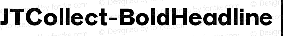 JTCollect-BoldHeadline ☞