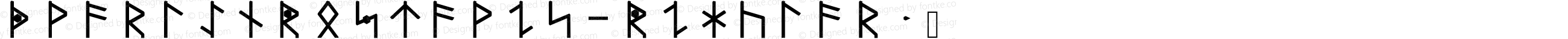 ☞Dvarlin Root Staves Regular