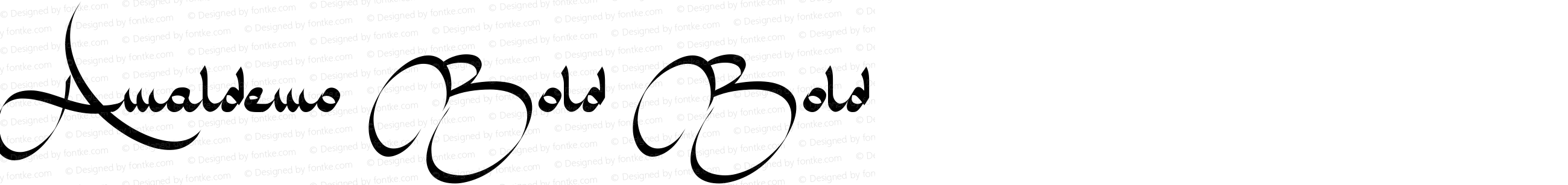 Amaldemo-Bold Bold