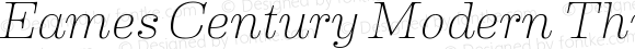 EamesCenturyModern-ThinItalic