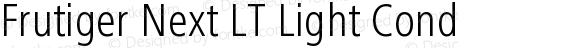 Frutiger Next LT Light Cond