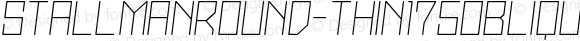 StallmanRound-Thin175Oblique ☞