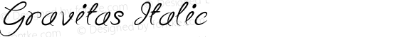 GravitasItalic