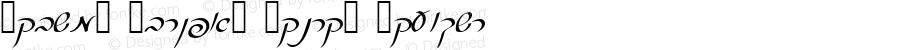 Pecan_ Script_ Hebrew Regular