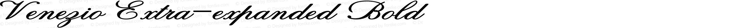 Venezio Extra-expanded Bold