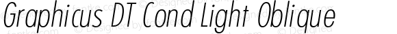 Graphicus DT Cond Light Oblique