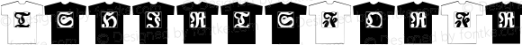 TshirtsForFrax! Regular Macromedia Fontographer 4.1.5 03.09.2001