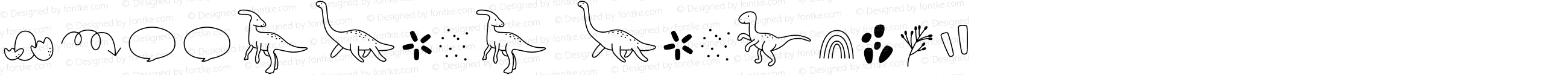 HelloDino Dingbats