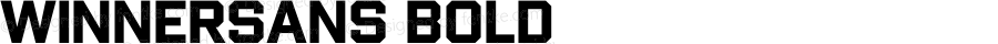 Winner Sans Bold