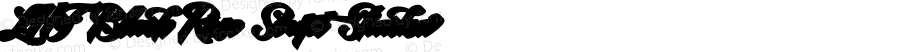 LHF Black Rose Script Shadow (1.6) #License#