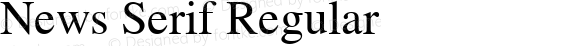 News Serif Regular