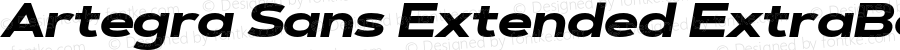 Artegra Sans Extended ExtraBold Italic Version 1.00;com.myfonts.easy.artegra.artegra-sans.extend-extrabold-italic.wfkit2.version.4KqS