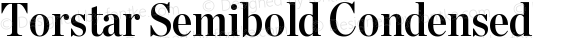 Torstar Semibold Condensed