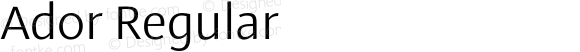Ador Regular