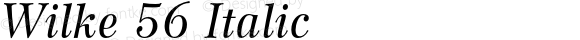 Wilke-Italic